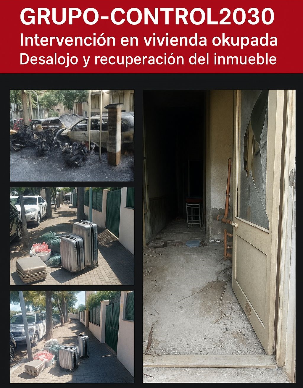 Equipo de mediación trabajando en un caso